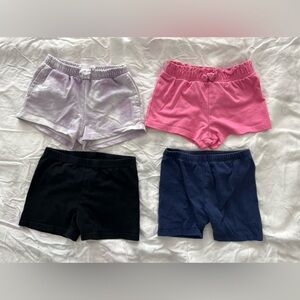 Kids Assorted Color Shorts Set